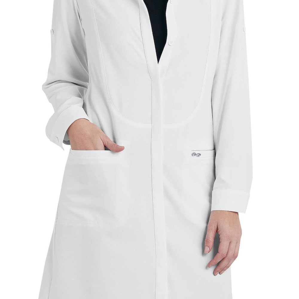 Cherokee Infinity Certainty 1401A lab coat - white